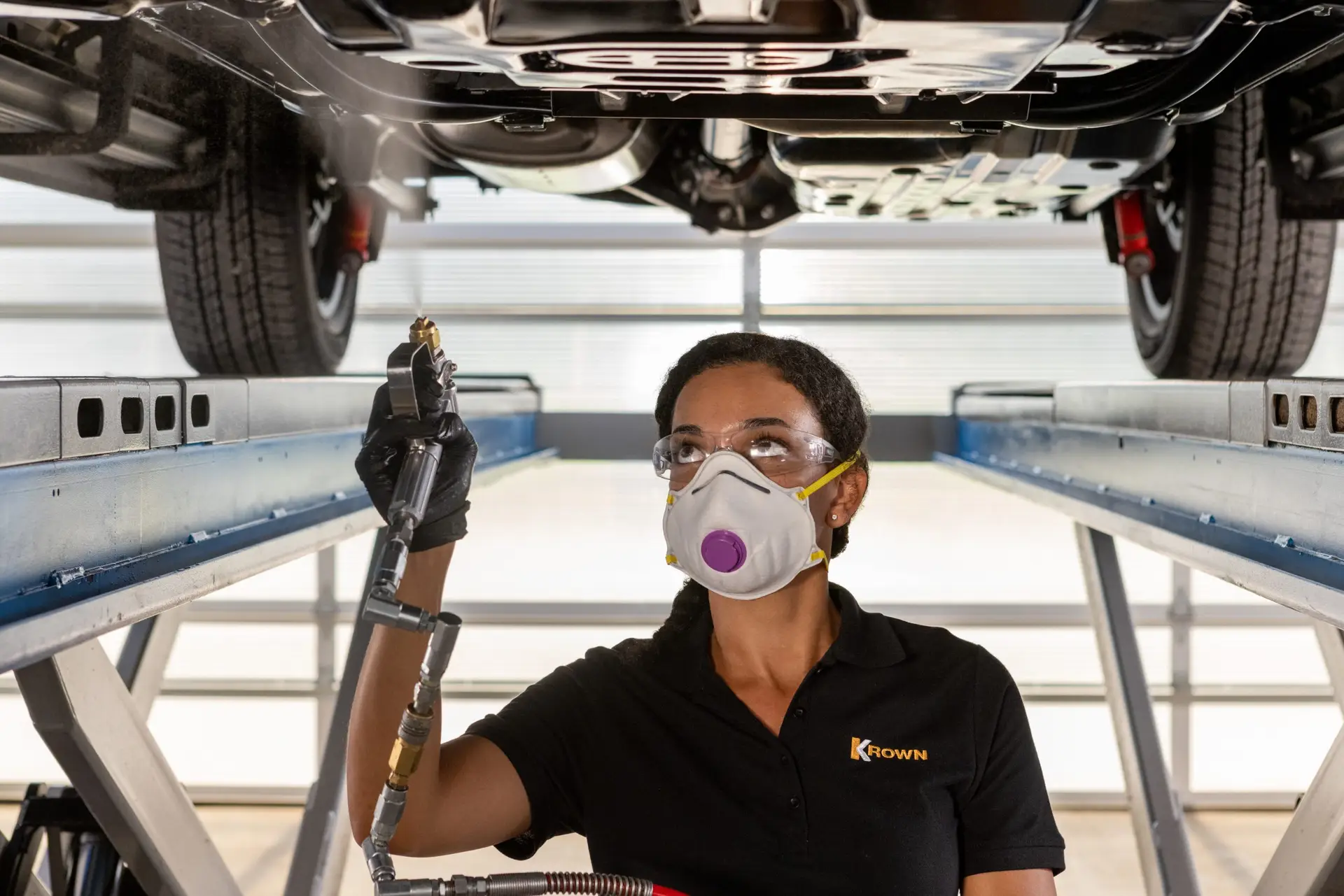 Krown certified technician at work